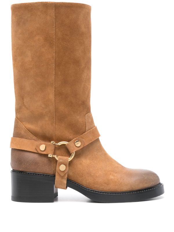 browns Chloé 40mm Dakota boots | Browns Boots