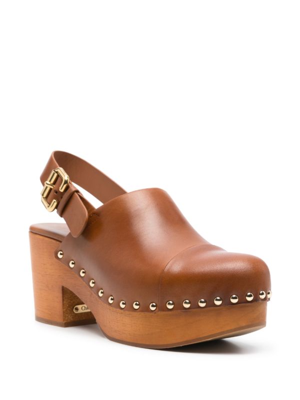 Browns Chloé 65mm Jeanette Clogs | Browns Pumps