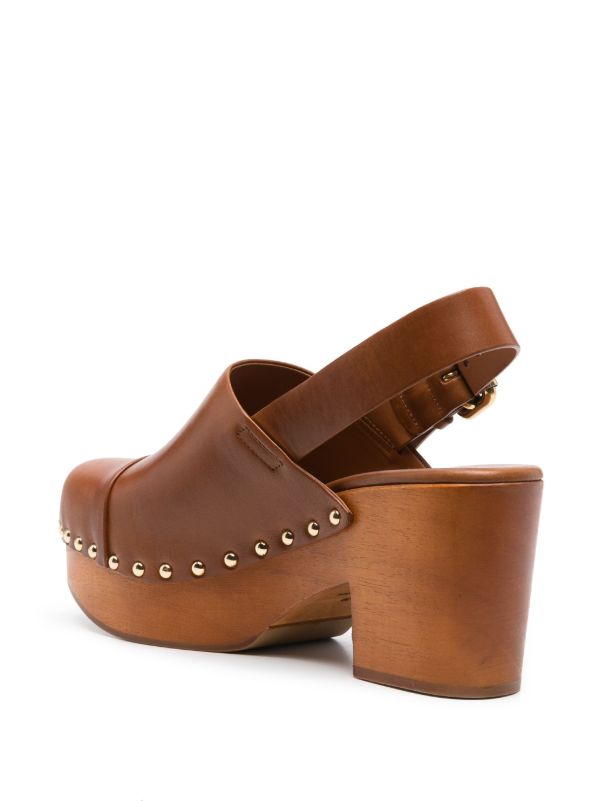 Browns Chloé 65mm Jeanette Clogs | Browns Pumps