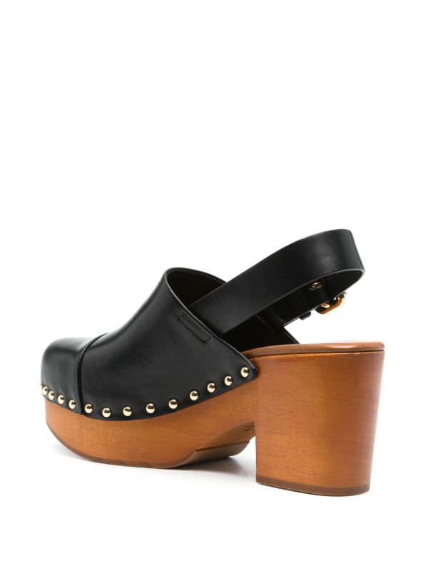 Browns Chloé 80mm Jeannette Clogs | Browns Pumps