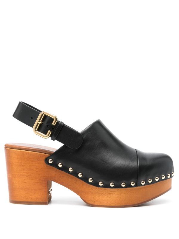 browns Chloé 80mm Jeannette clogs | Browns Pumps
