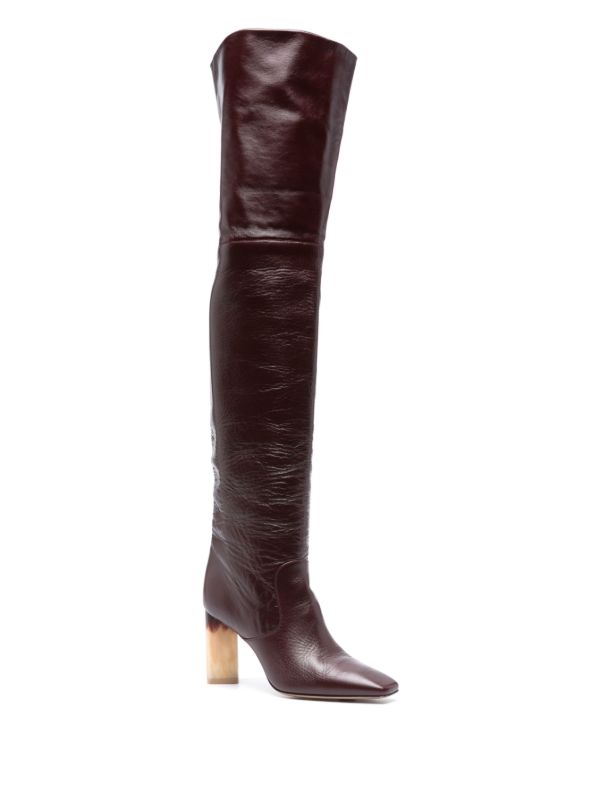 Browns Chloé 85mm Georgia Boots | Browns Boots