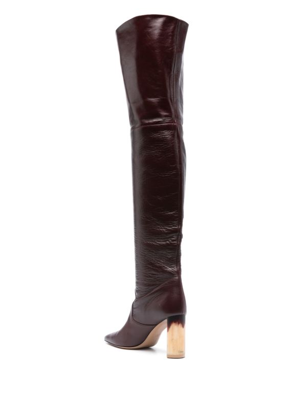Browns Chloé 85mm Georgia Boots | Browns Boots