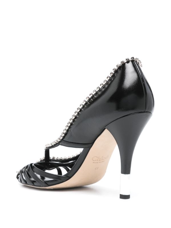 Browns Chloé 95mm Leonie Pumps | Browns Pumps