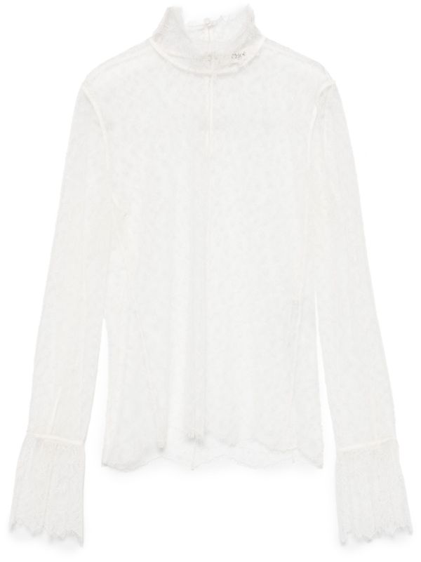 browns Chloé Lace Blouse | Browns Blouses