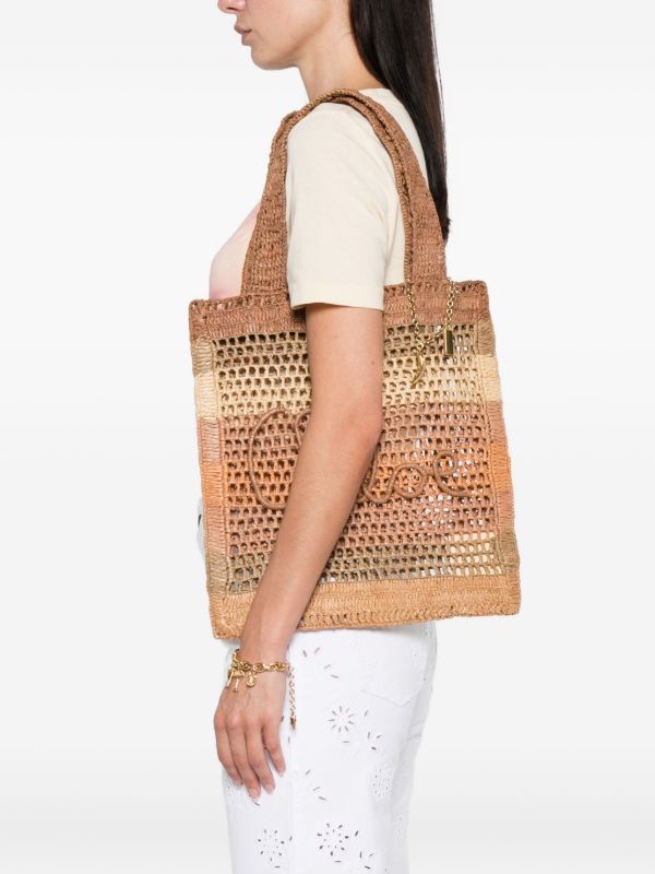 Browns Chloé Raffia Tote Bag | Browns Tote Bags