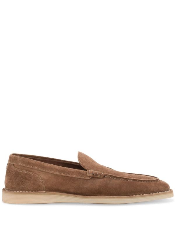 browns Dolce & Gabbana suede loafers | Browns Loafers