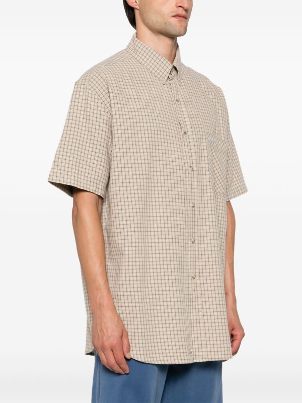 Browns ERL Plaid Cotton Shirt | Browns Shirts