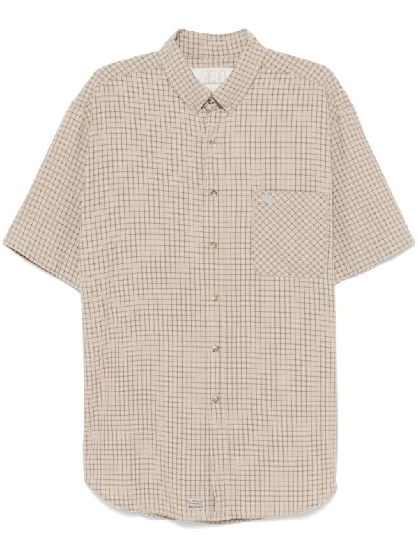 browns ERL Plaid Cotton Shirt | Browns Shirts