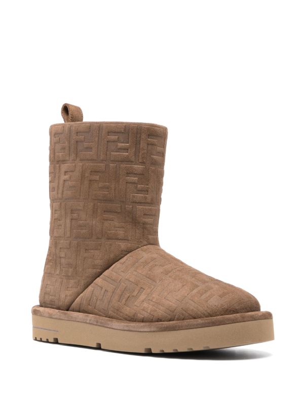 Browns FENDI Brown Apres Chic Boots | Browns Boots