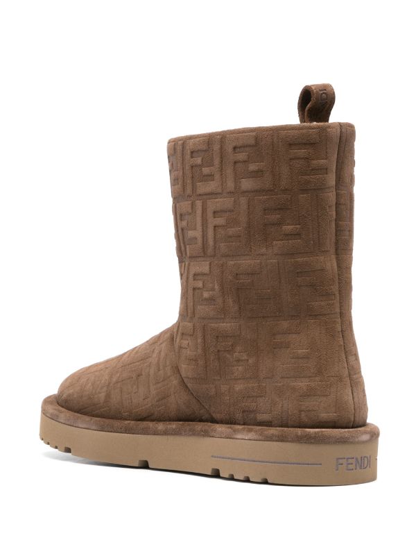 Browns FENDI Brown Apres Chic Boots | Browns Boots