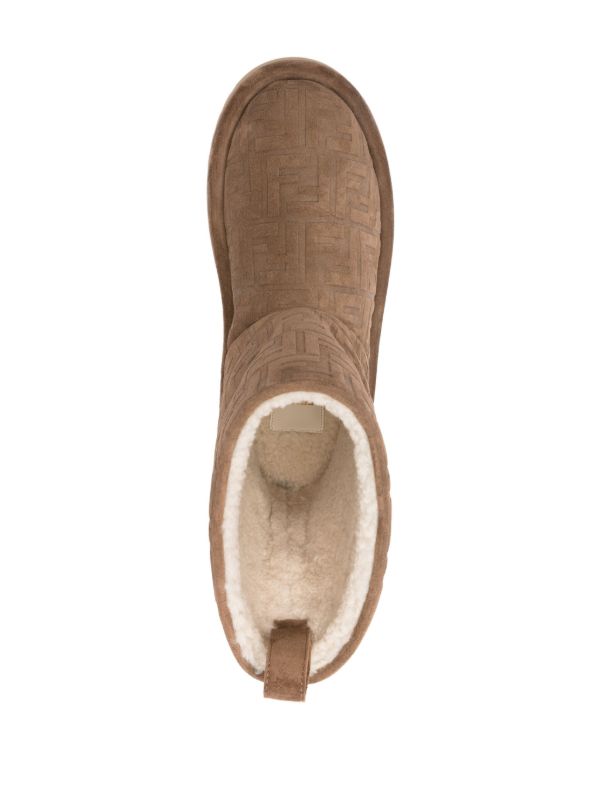 Browns FENDI Brown Apres Chic Boots | Browns Boots