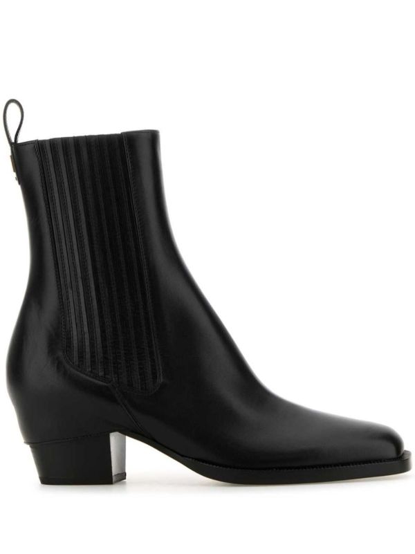 browns FENDI Leather Ankle Boots | Browns Boots