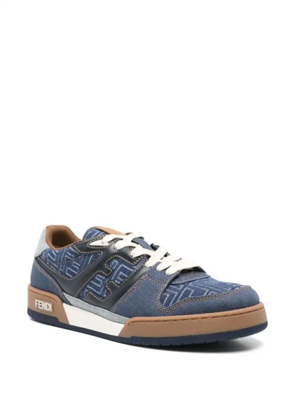 Browns FENDI Leather Sneakers | Browns Low-Tops