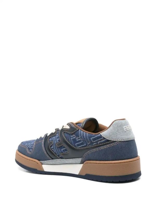 Browns FENDI Leather Sneakers | Browns Low-Tops
