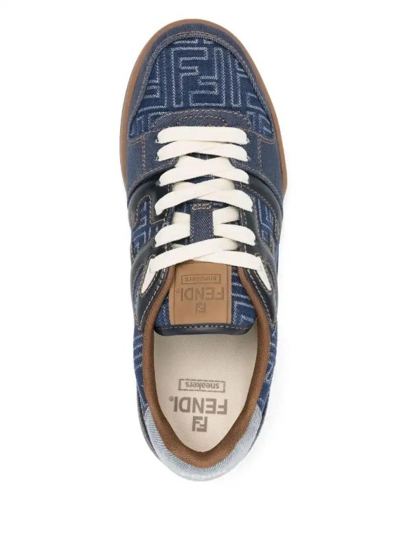 Browns FENDI Leather Sneakers | Browns Low-Tops