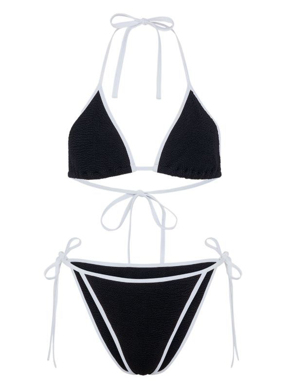 browns Hunza G Black Gina Bikini | Browns Bikinis