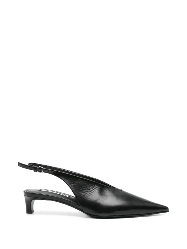 browns Jil Sander 40mm leather pumps | Browns Mules