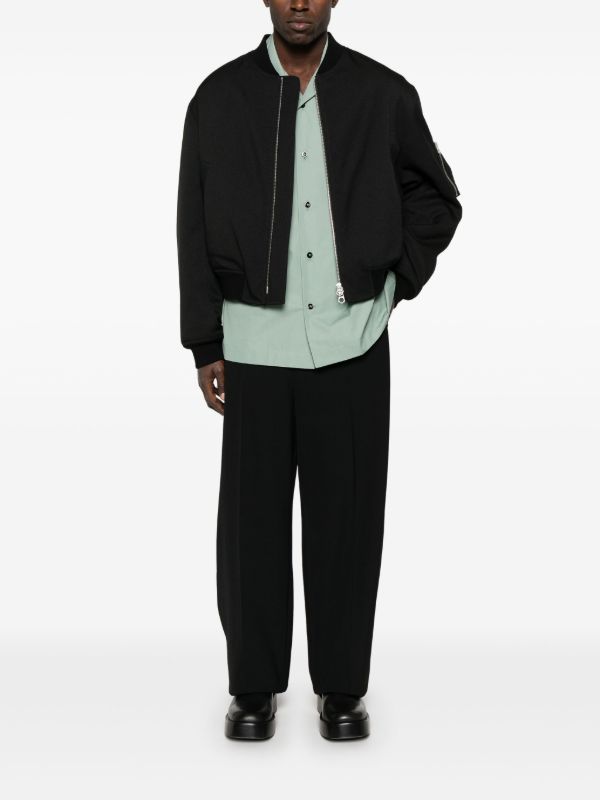 Browns Jil Sander Padded Bomber Jacket