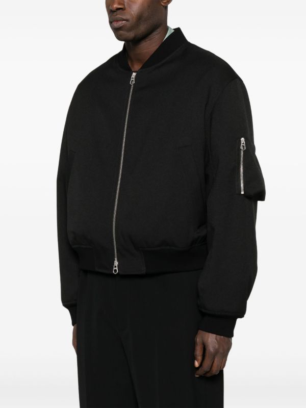 Browns Jil Sander Padded Bomber Jacket