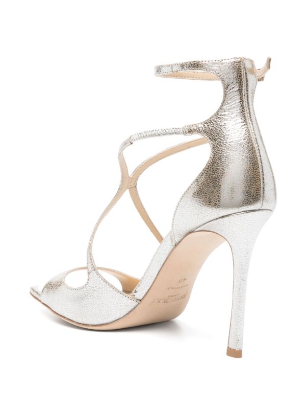 Browns Jimmy Choo 95mm Azia Sandals | Browns Sandals