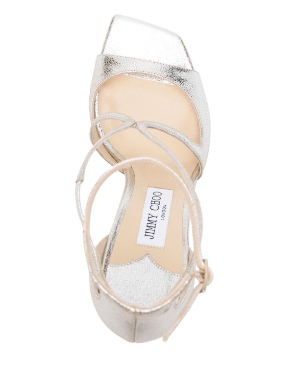Browns Jimmy Choo 95mm Azia Sandals | Browns Sandals