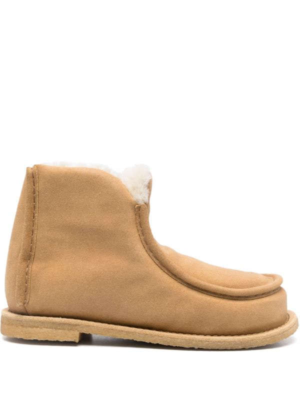 browns JW Anderson Suede Ankle Boots | Browns Boots