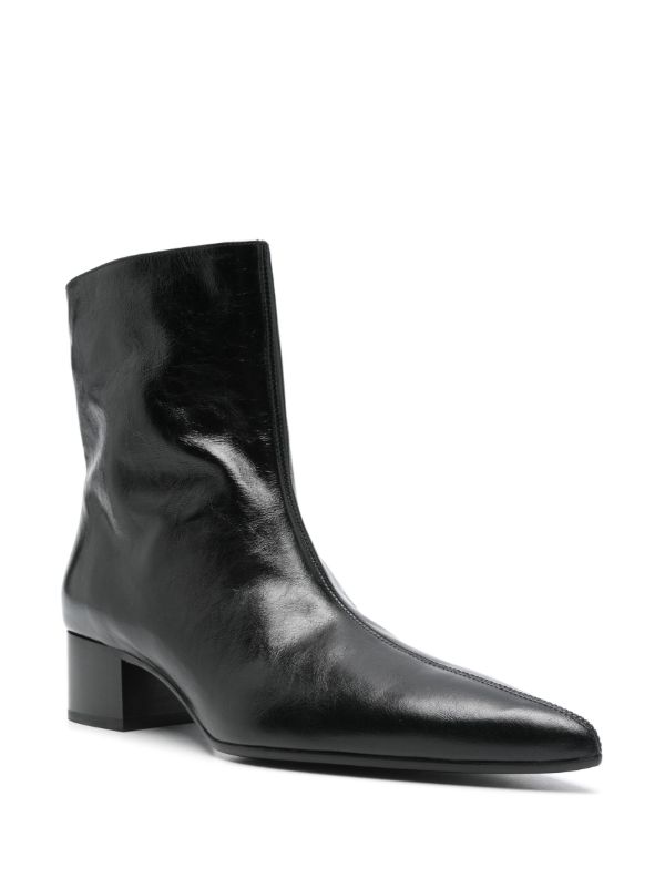 Browns KHAITE Black Leather Boots | Browns Boots