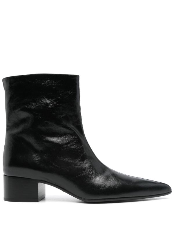 browns KHAITE Black Leather Boots | Browns Boots