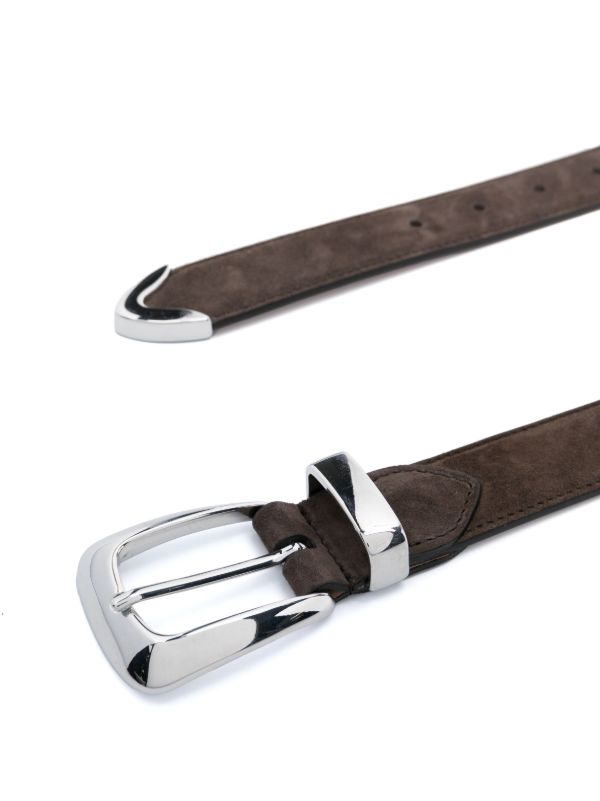 Browns KHAITE Brown Suede Belt | Browns Belts