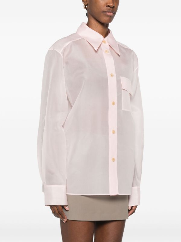 Browns KHAITE Pink Yatty Shirt | Browns Shirts