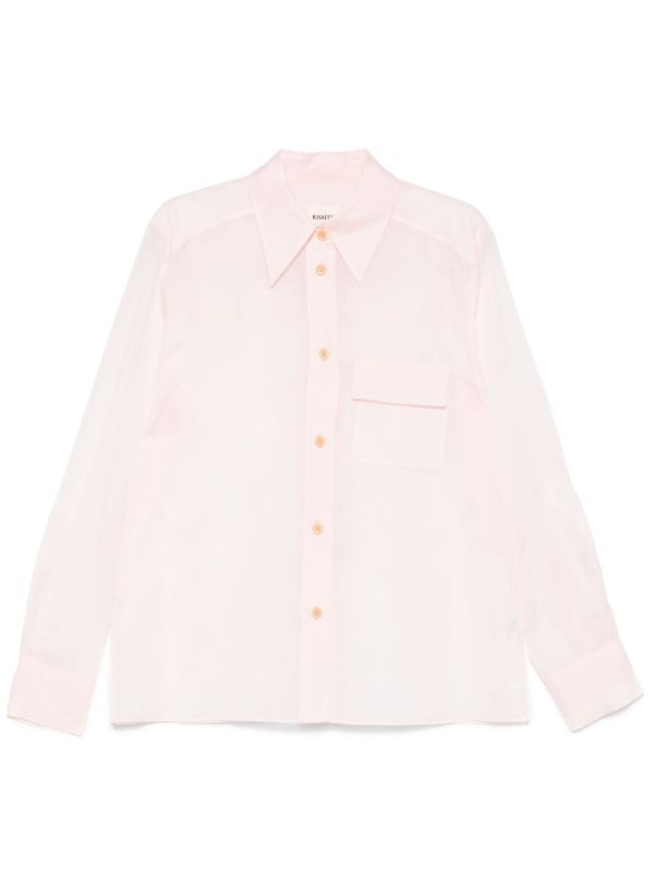 browns KHAITE Pink Yatty Shirt | Browns Shirts