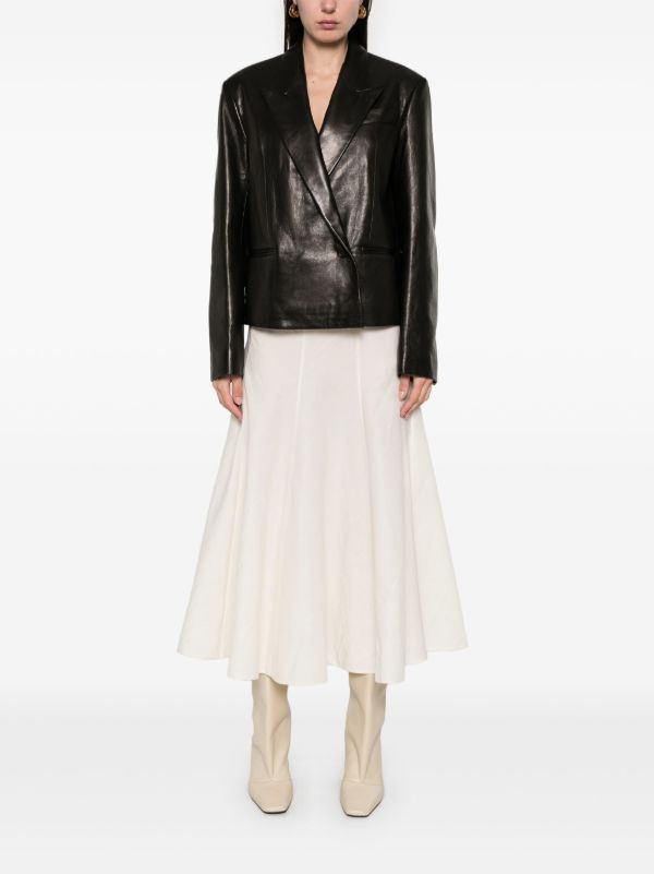 Browns KHAITE Tonni Blazer | Browns Leather Jackets