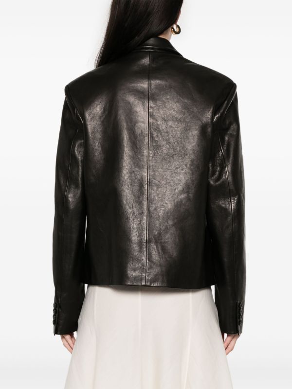 Browns KHAITE Tonni Blazer | Browns Leather Jackets