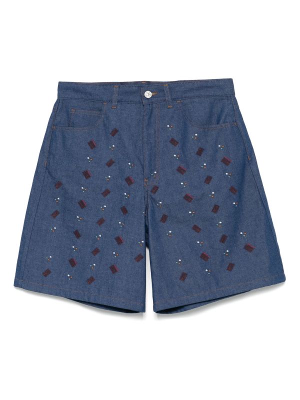 browns Marni denim shorts | Browns Denim Shorts