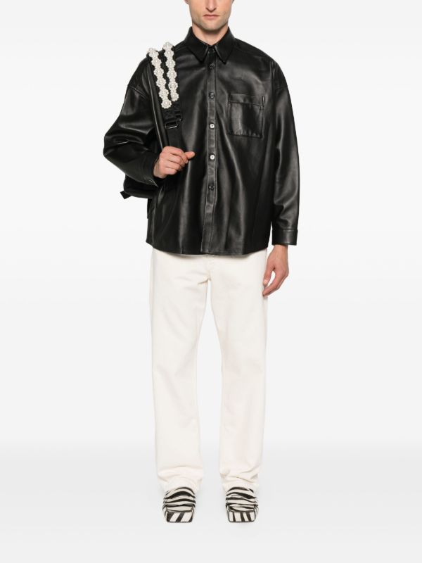 Browns Marni Leather Shirt | Browns Shirts