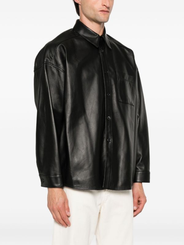Browns Marni Leather Shirt | Browns Shirts