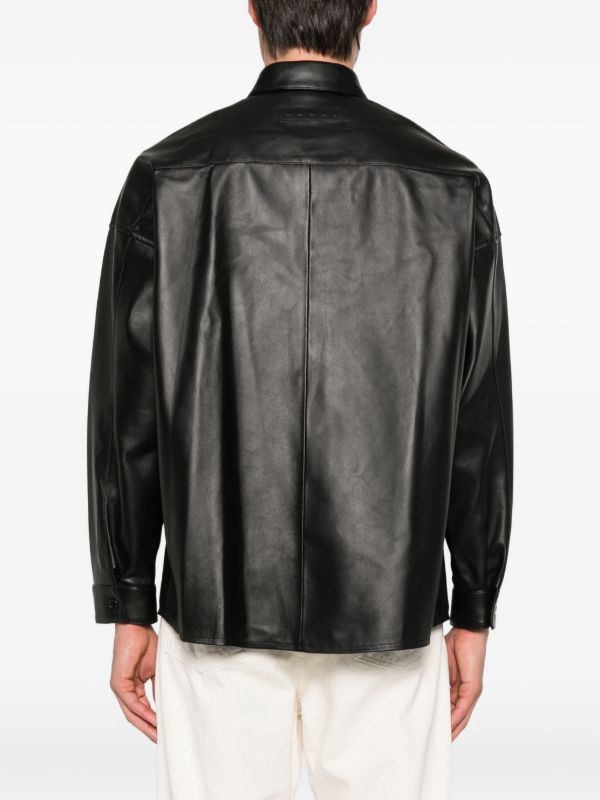 Browns Marni Leather Shirt | Browns Shirts