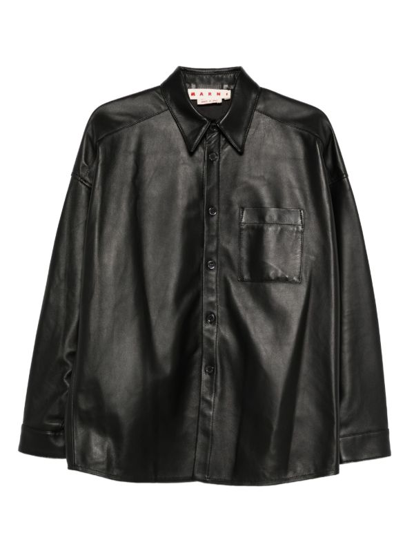 browns Marni leather shirt | Browns Shirts