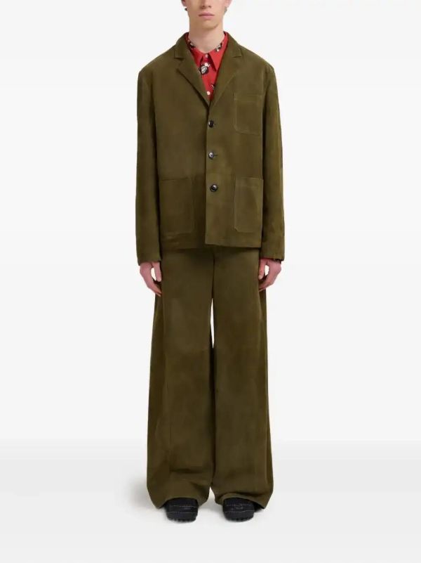 Browns Marni Suede Jacket | Browns Blazers