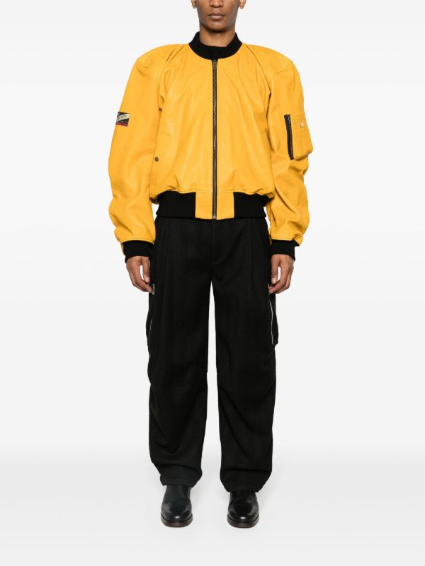 Browns Martine Rose Logo-appliqué Bomber Jacket