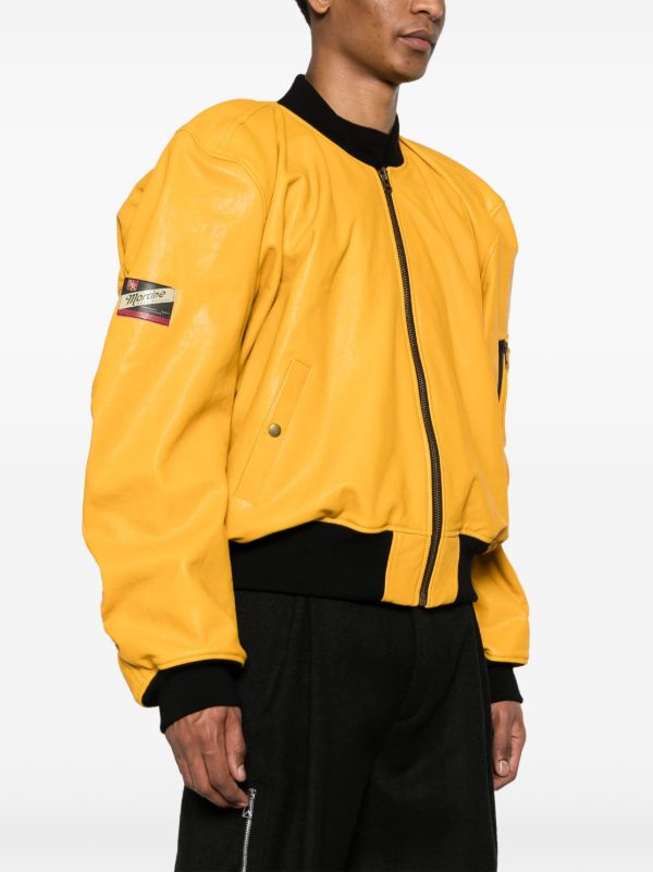 Browns Martine Rose Logo-appliqué Bomber Jacket
