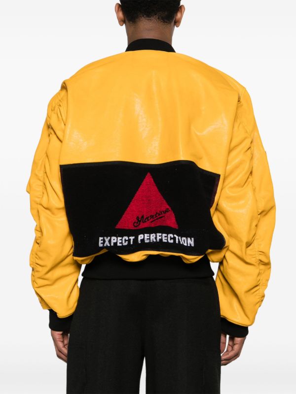 Browns Martine Rose Logo-appliqué Bomber Jacket