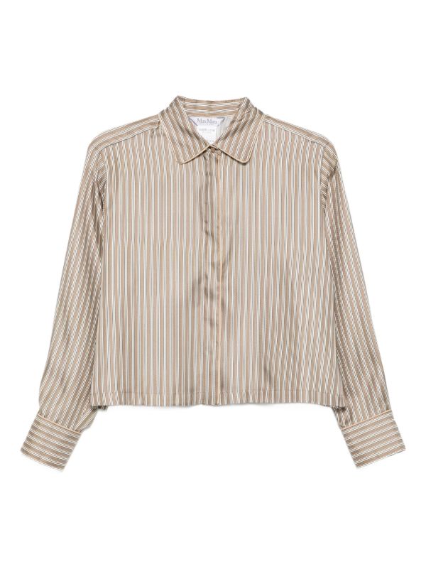 browns Max Mara Brama silk shirt | Browns Blouses
