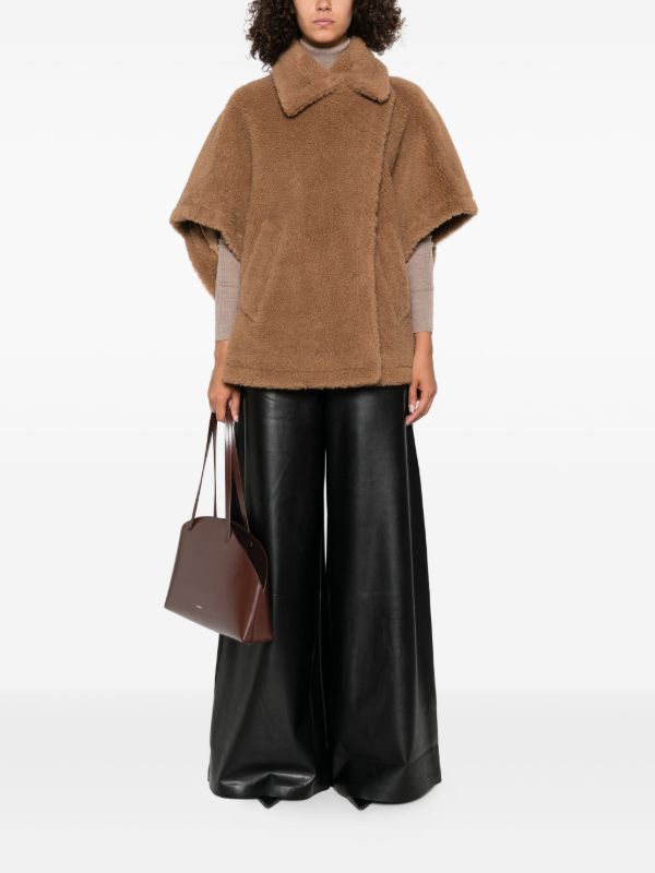 Browns Max Mara Tebe Teddy Cape | Browns Capes