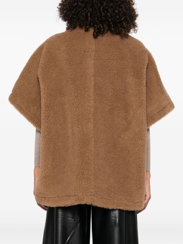 Browns Max Mara Tebe Teddy Cape | Browns Capes