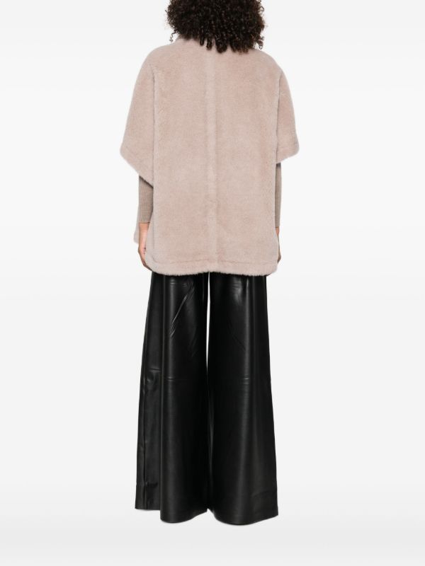Browns Max Mara Tebe Teddy Cape | Browns Capes