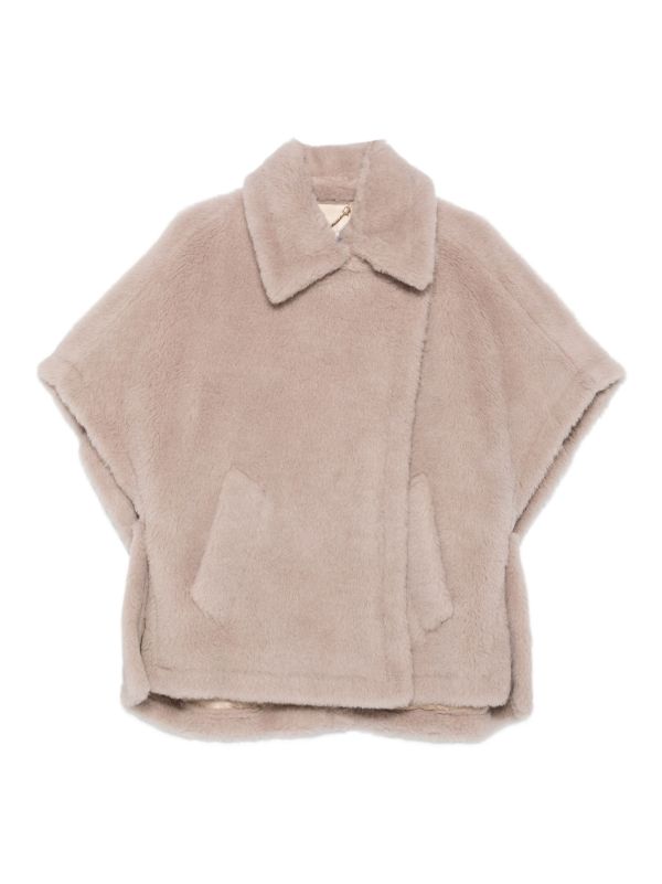 browns Max Mara Tebe Teddy cape | Browns Capes