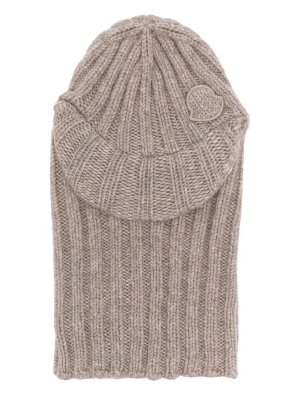 browns Moncler logo-appliqué balaclava | Browns Hats