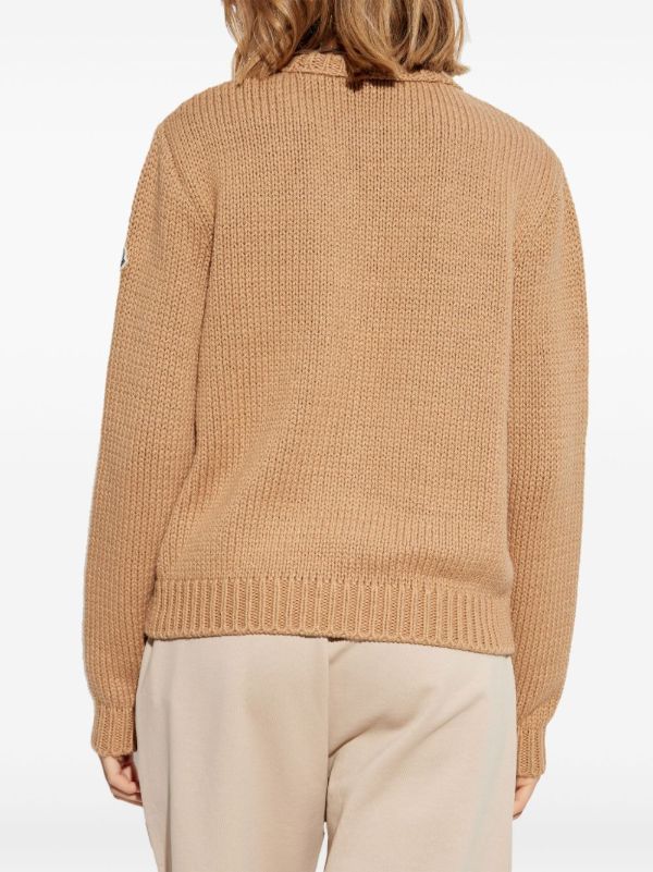 Browns Moncler Logo Jumper | Browns Knitted Sweaters